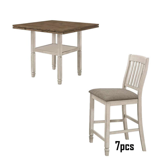 Coaster -  Sarasota Counter Ht Table 7 Pc Set - 192818-S7 veiw 2