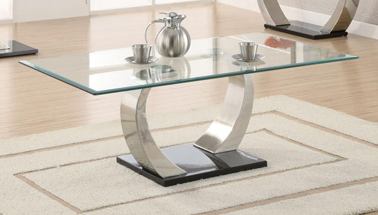 Coaster - Pruitt Satin Plated Coffee Table - 701238 veiw 1