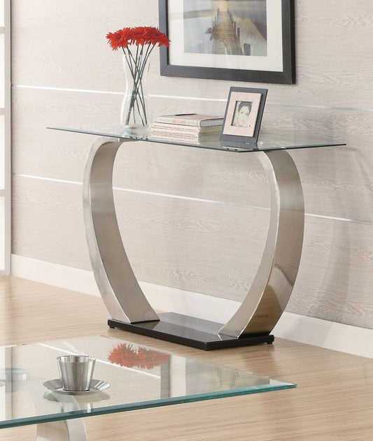 Coaster - Pruitt Satin Plated Sofa Table - 701239 veiw 1