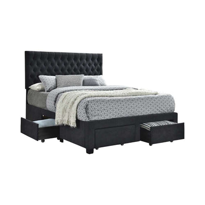 Coaster -  Soledad Upholstered Bed E King Storage Bed - 305877KE veiw 1
