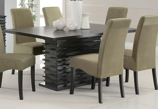 Coaster - Stanton Black Dining Table - 102061 veiw 1