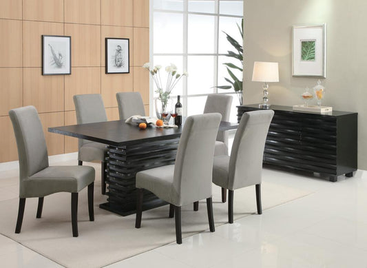 Coaster - Stanton Grey Chair (Set of 2) - 102062 veiw 2