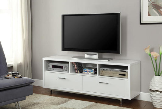 Coaster - Casey Tv Console (White) - 701972 veiw 1
