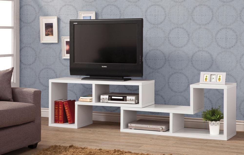 Coaster - Velma Tv Console (White) - 800330 veiw 1