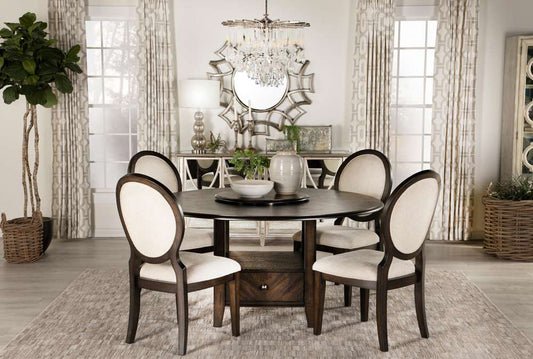 Coaster -  Twyla Dining Table 5 Pc Set - 115101-S5 veiw 1