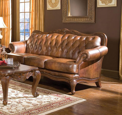 Coaster - Victoria Sofa (Warm Brown) - 500681 veiw 1