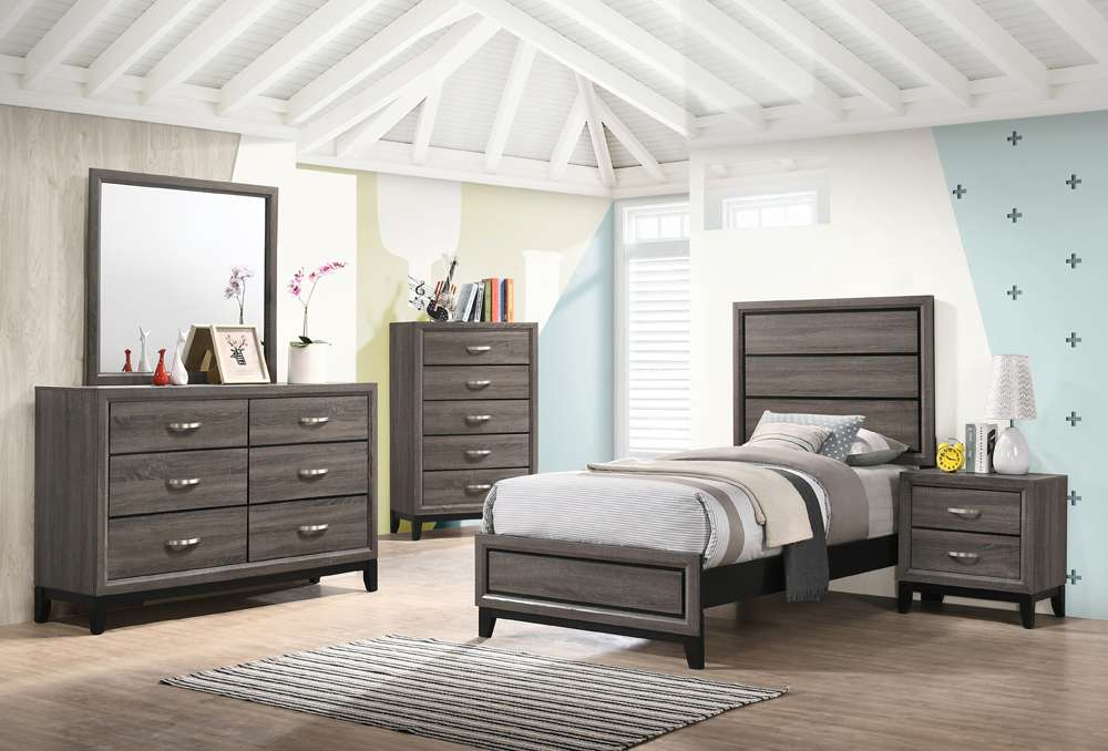 Coaster -  Watson Twin Bed - 212421T veiw 5