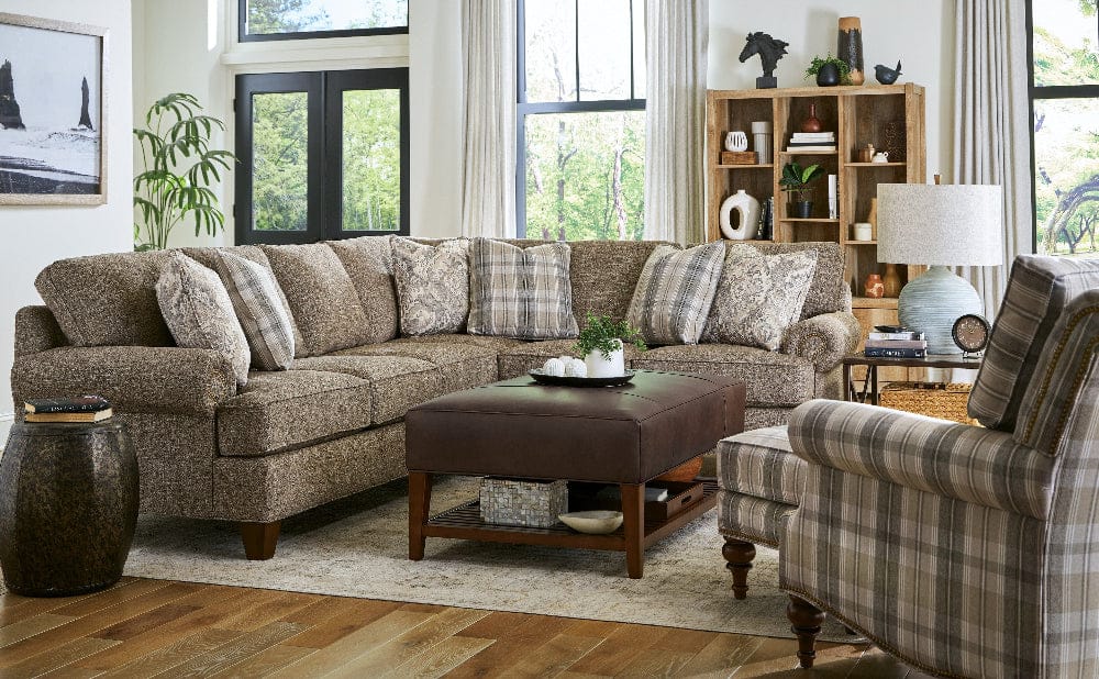 Craftmaster Furniture - 2 Piece Sectional in Rig 08 view 3