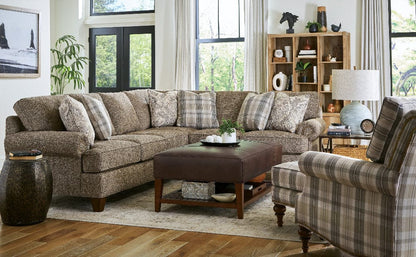 Craftmaster Furniture - 2 Piece Sectional in Rig 08 view 3