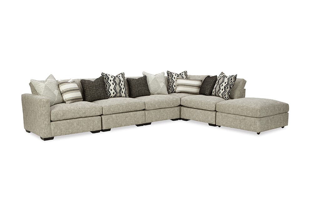 Craftmaster Furniture - 6 Piece Sectional in Rhodes 41 view 1