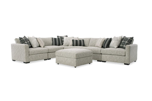 Craftmaster Furniture - 7 Piece Sectional in Rhodes 41 view 1