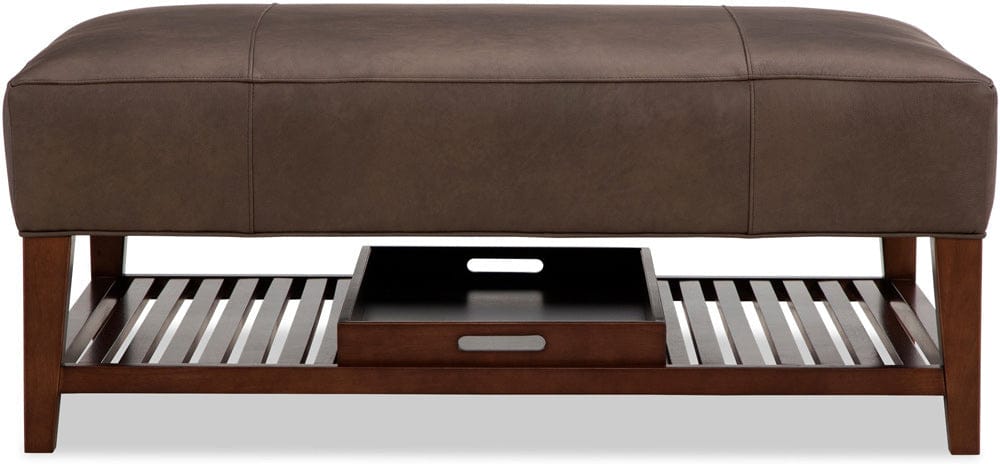 Craftmaster Furniture - Cocktail Ottoman  in Marsala 07 - L068500-Marsala-07 view 4