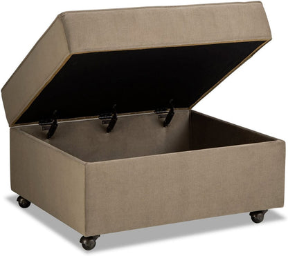 Craftmaster Furniture - Hinge Top Storage Ottoman in Aberdeen 09 - F900101S-Aberdeen-09 view 2