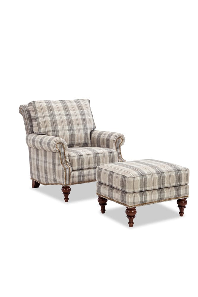 Craftmaster Furniture - Ottoman in Gracious 41 - 028200-Gracious-41 view 4
