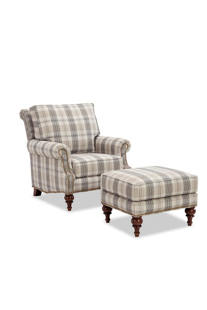 Craftmaster Furniture - Ottoman in Gracious 41 - 028200-Gracious-41 view 4