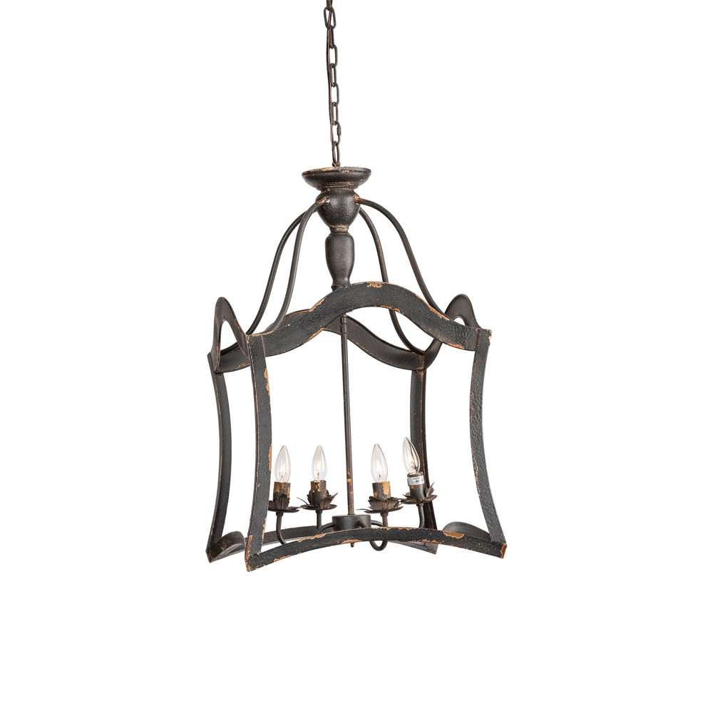 Crestview Collection - 31.5inH Metal Chandelier - CVPDA007 _CLOSEOUT veiw 1