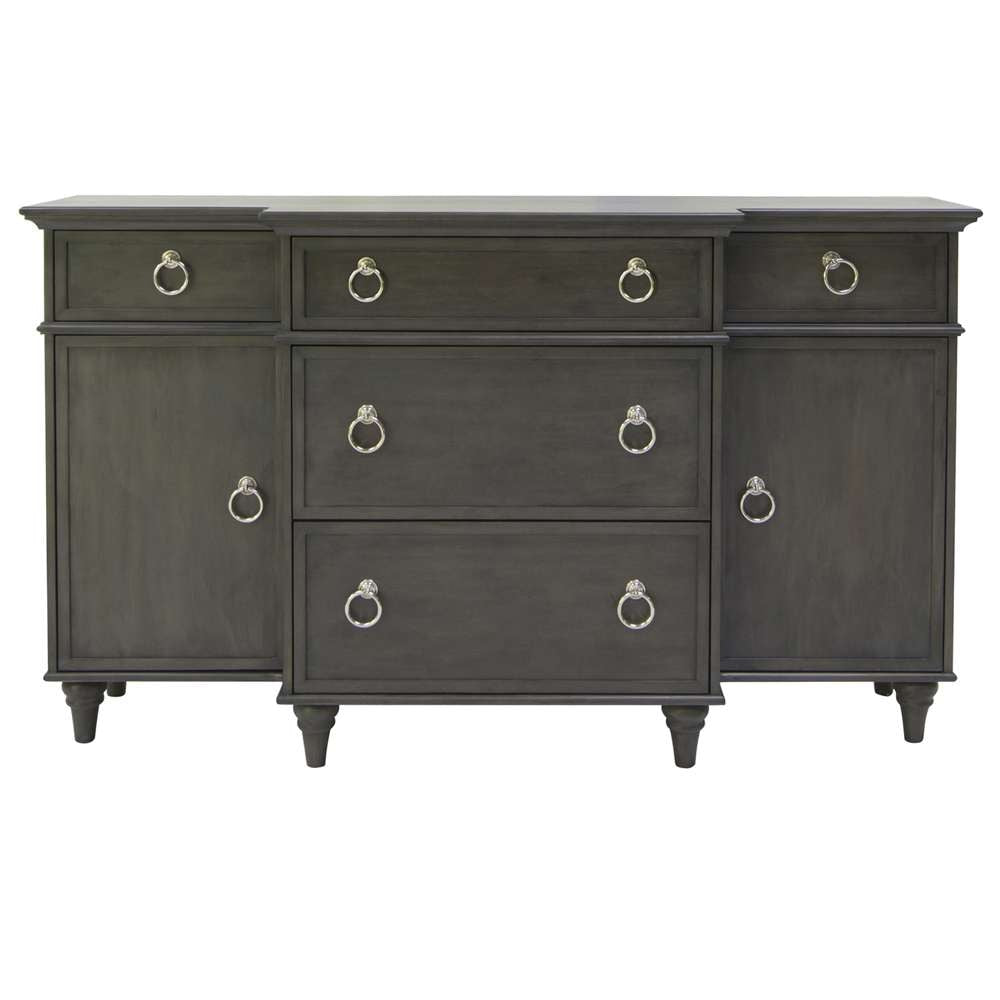 Crestview Collection - 37in Five Drawer and 2 Door Sideboard - CVFVR8240 veiw 1