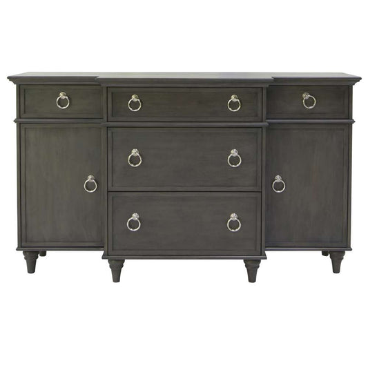 Crestview Collection - 37in Five Drawer and 2 Door Sideboard - CVFVR8240 veiw 1