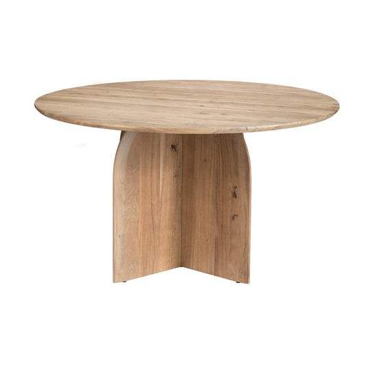 Crestview Collection - 60 in. Brown Solid Wood Round Dining Table - CVFNRD112 view 1
