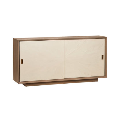 Crestview Collection - 64.5 in. Brown Solid Wood 2 Door Media Credenza / Sideboard - CVFDR1049 view 1