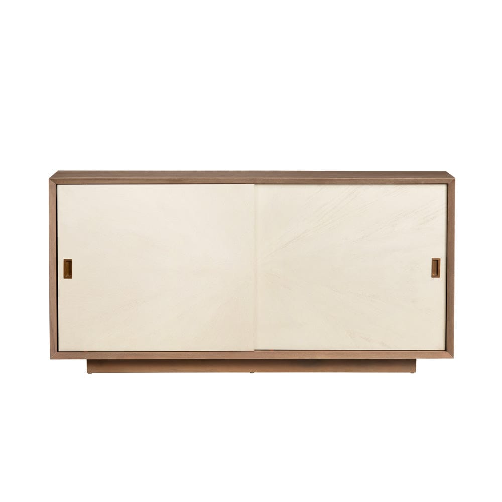Crestview Collection - 64.5 in. Brown Solid Wood 2 Door Media Credenza / Sideboard - CVFDR1049 view 2