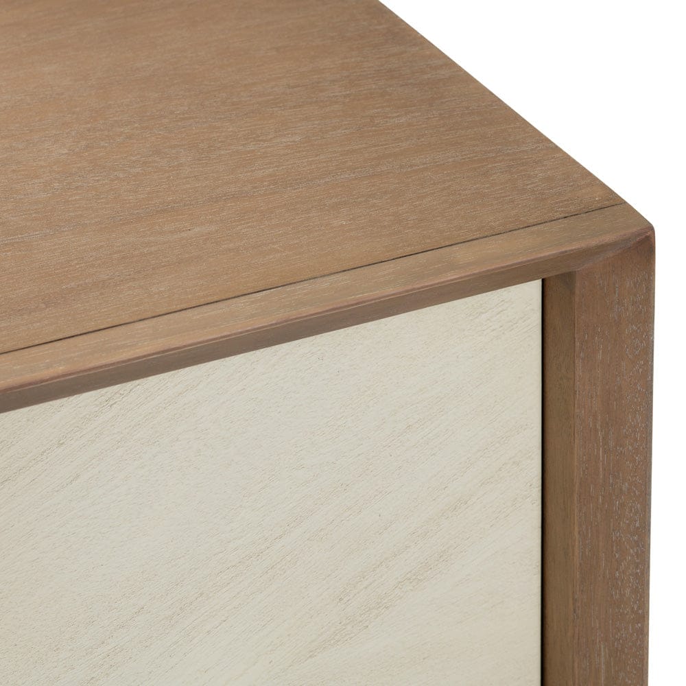 Crestview Collection - 64.5 in. Brown Solid Wood 2 Door Media Credenza / Sideboard - CVFDR1049 view 4