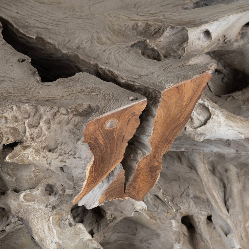 Crestview Collection - 64 in. Gray Solid Wood Accent Console Sofa Table - CVFDR1019 view 3