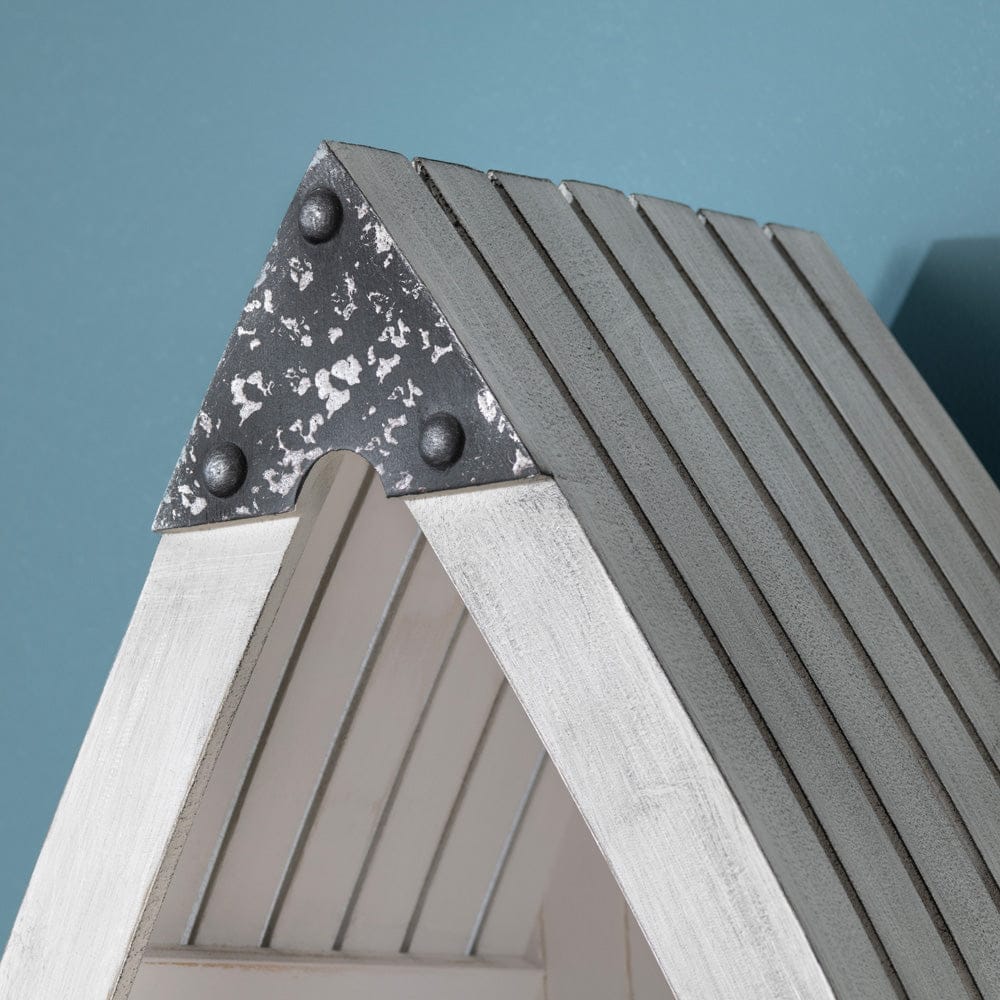 Crestview Collection - 70.86 in. White Solid Wood 4 Shelf Bookcase - CVFZR6207 view 4