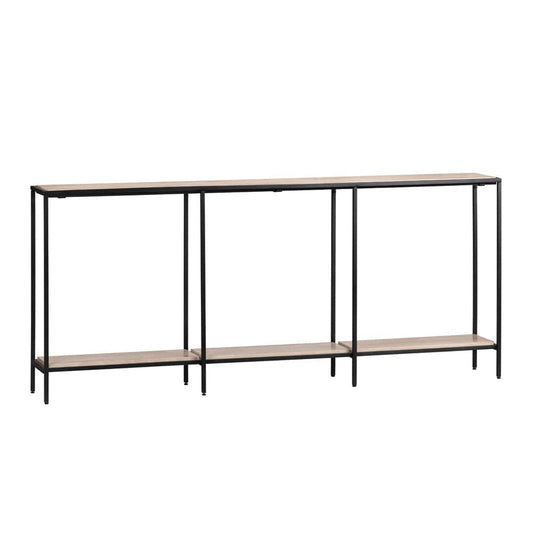 Crestview Collection - 70 in. Brown Travertine Accent Console Sofa Table - CVFNR4595 view 1