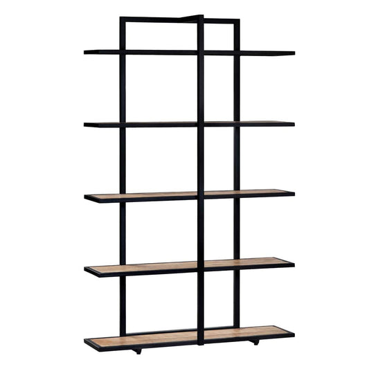 Crestview Collection - 76.5 in. Brown Solid Wood 5 Shelf Etagere - CVFNR4578 view 1