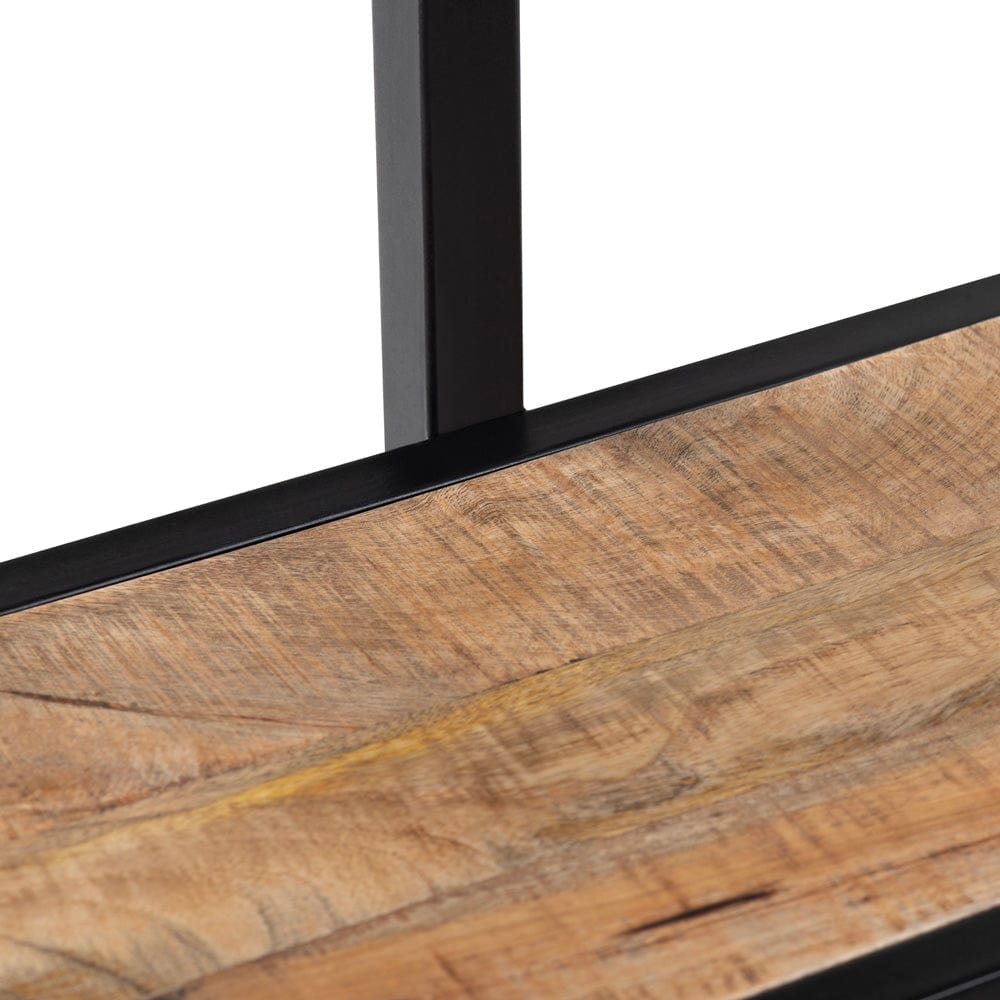 Crestview Collection - 76.5 in. Brown Solid Wood 5 Shelf Etagere - CVFNR4578 view 3