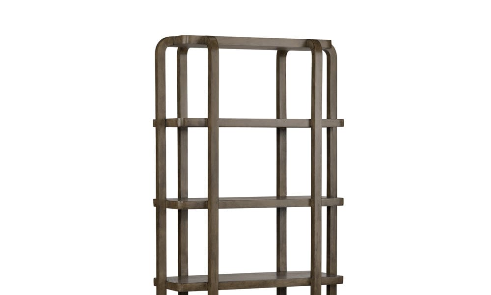 Crestview Collection - 76 in. Brown Solid Wood 5 Shelf Etagere - CVFDR1207 view 3