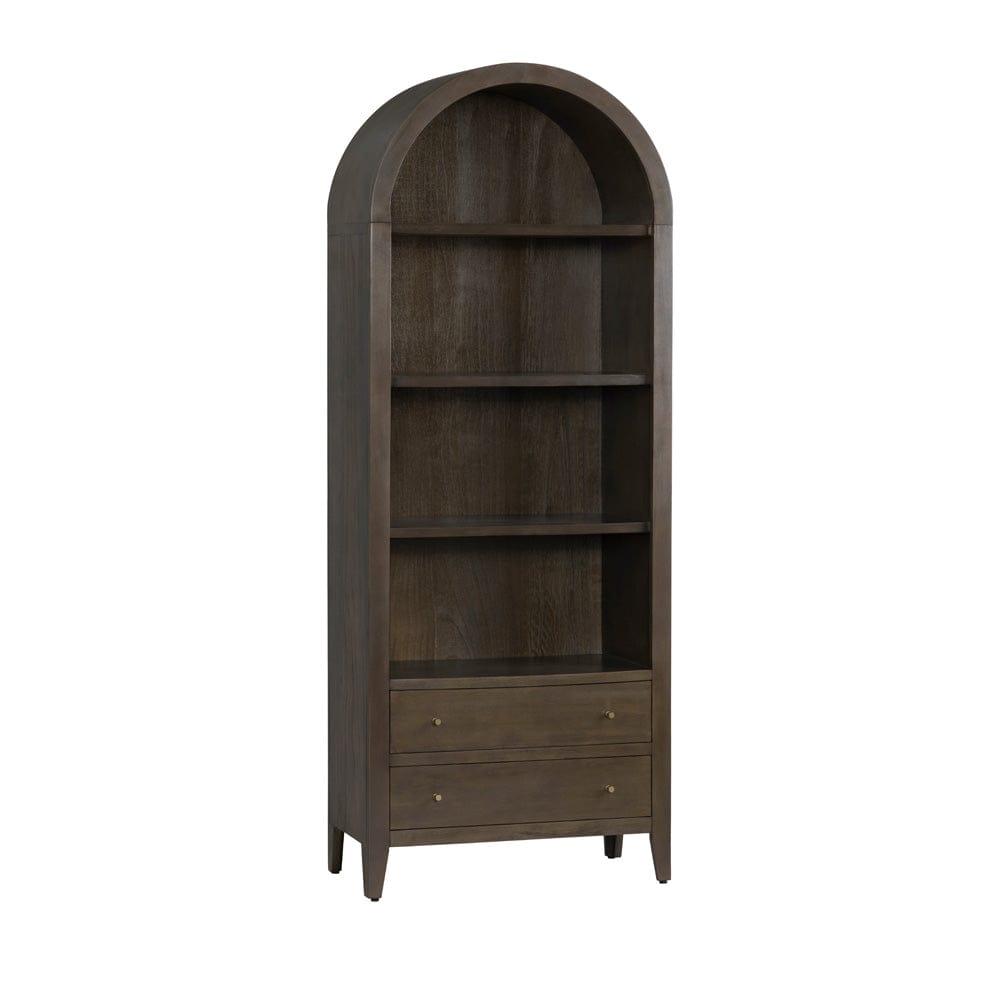 Crestview Collection - 78 in. Brown Solid Wood 3 Shelf Etagere - CVFDR1319 view 1