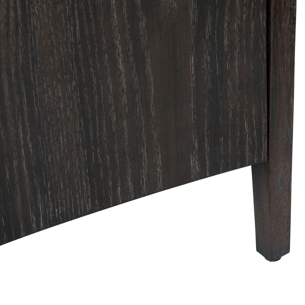Crestview Collection - 78 in. Brown Solid Wood 4 Door Media Credenza / Sideboard - CVFDR1230 view 4