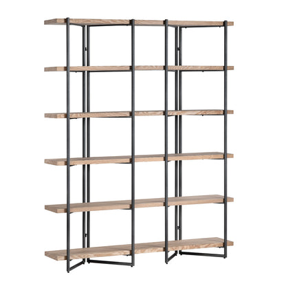 Crestview Collection - 81 in. Brown Wooden 5 Shelf Etagere - CVFZR6208 view 1