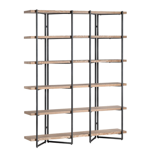 Crestview Collection - 81 in. Brown Wooden 5 Shelf Etagere - CVFZR6208 view 1