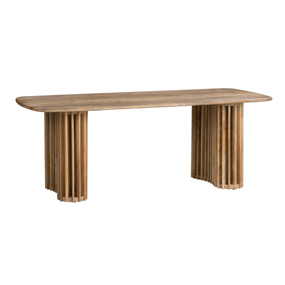 Crestview Collection - 86 in. Brown Solid Wood Oval Dining Table - CVFNRD111 view 1