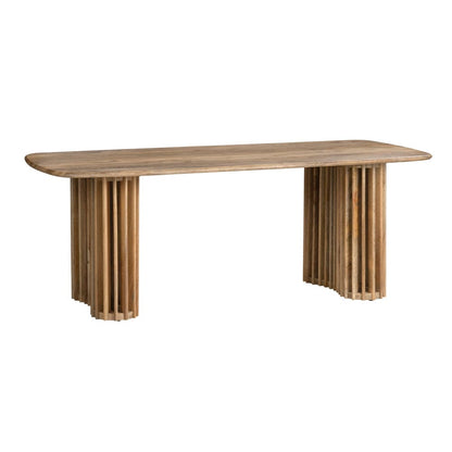 Crestview Collection - 86 in. Brown Solid Wood Oval Dining Table - CVFNRD111 view 1