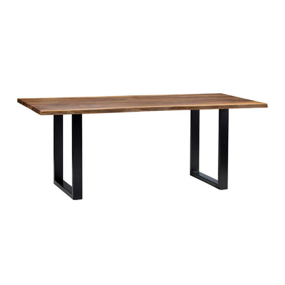 Crestview Collection - 86 in. Brown Solid Wood Rectangle Dining Table - CVFNRD110 view 1