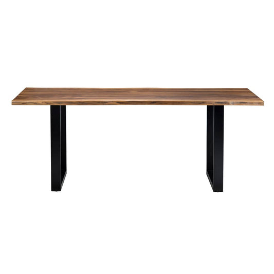 Crestview Collection - 86 in. Brown Solid Wood Rectangle Dining Table - CVFNRD110 view 2