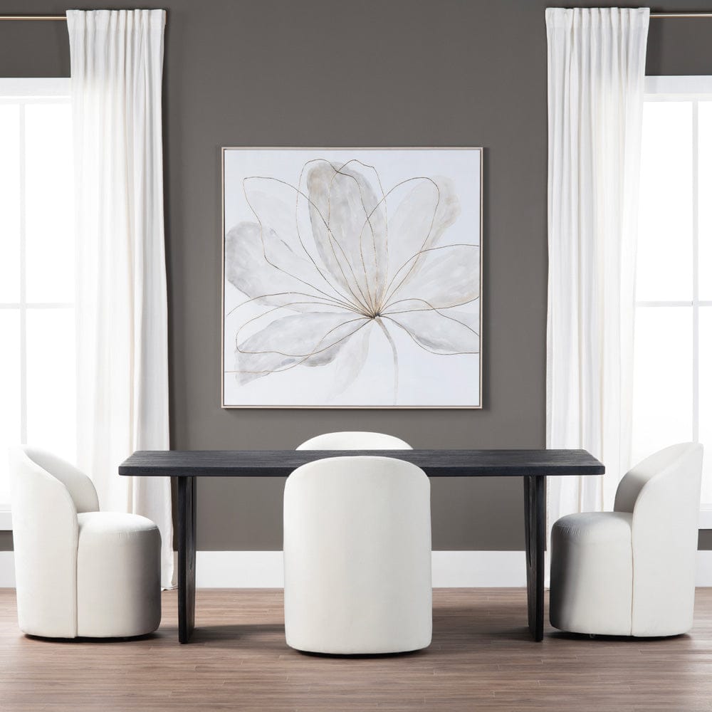 Crestview Collection - 86 in. Brown Solid Wood Rectangle Dining Table - CVFNRD113 view 5