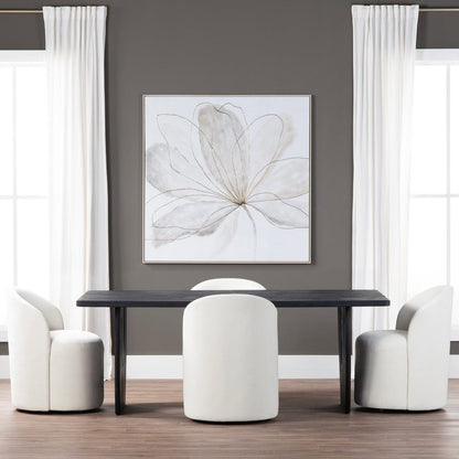 Crestview Collection - 86 in. Brown Solid Wood Rectangle Dining Table - CVFNRD113 view 5
