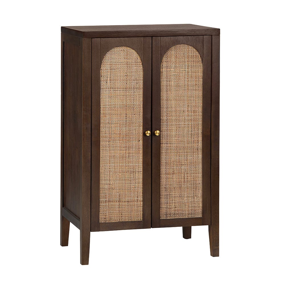 Crestview Collection - Acadian Brown Solid Wood 2 Door Accent Cabinet - CVFDR1318 view 1