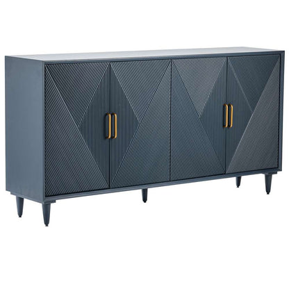 Crestview Collection - Arvada 4 Door Sideboard - CVFVR8316 veiw 1