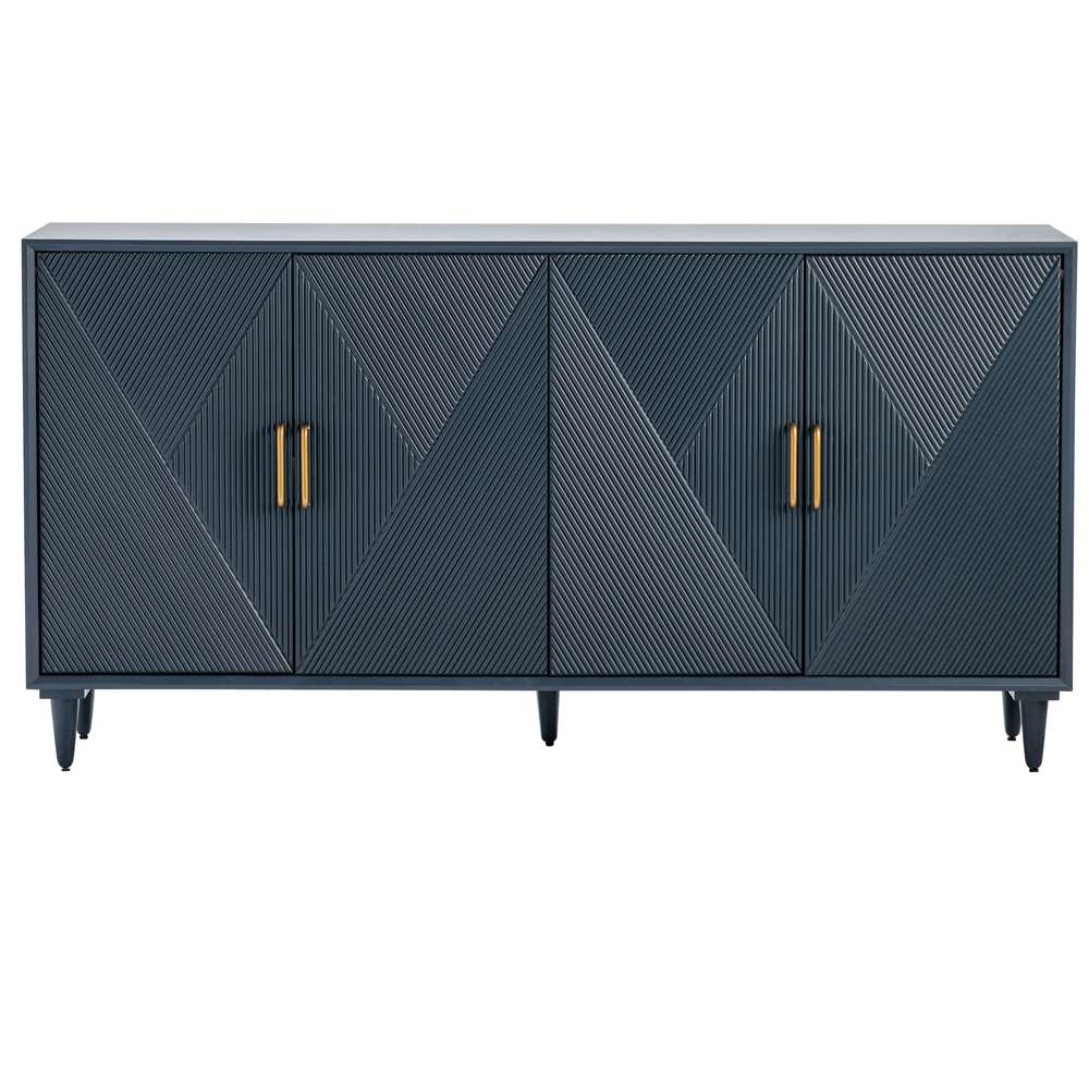 Crestview Collection - Arvada 4 Door Sideboard - CVFVR8316 veiw 2