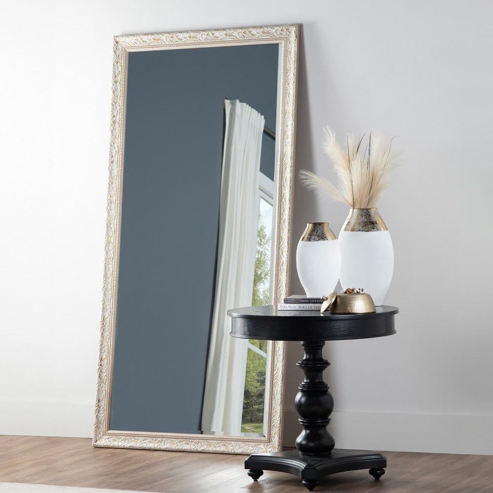 Crestview Collection - Ashleigh Round Black Solid Wood Accent End Table - CVFVR8425 view 4