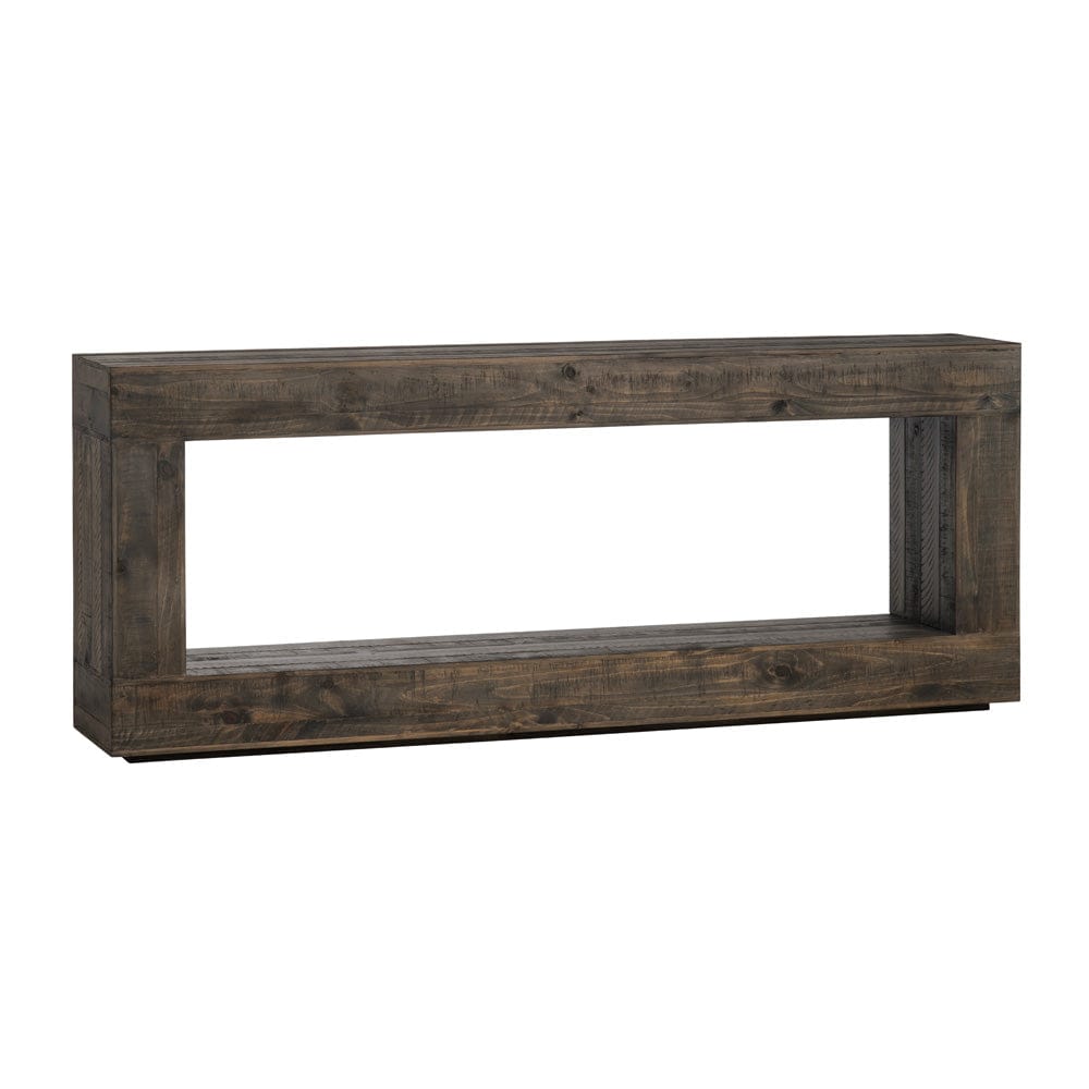 Crestview Collection - Aspen 80 in. Brown Solid Wood Accent Console Sofa Table - CVFVR8407 view 1