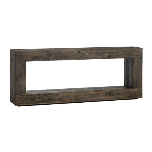 Crestview Collection - Aspen 80 in. Brown Solid Wood Accent Console Sofa Table - CVFVR8407 view 1