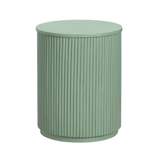 Crestview Collection - Astoria Green Round Green Solid Wood Accent End Table - CVFDR1309 view 1