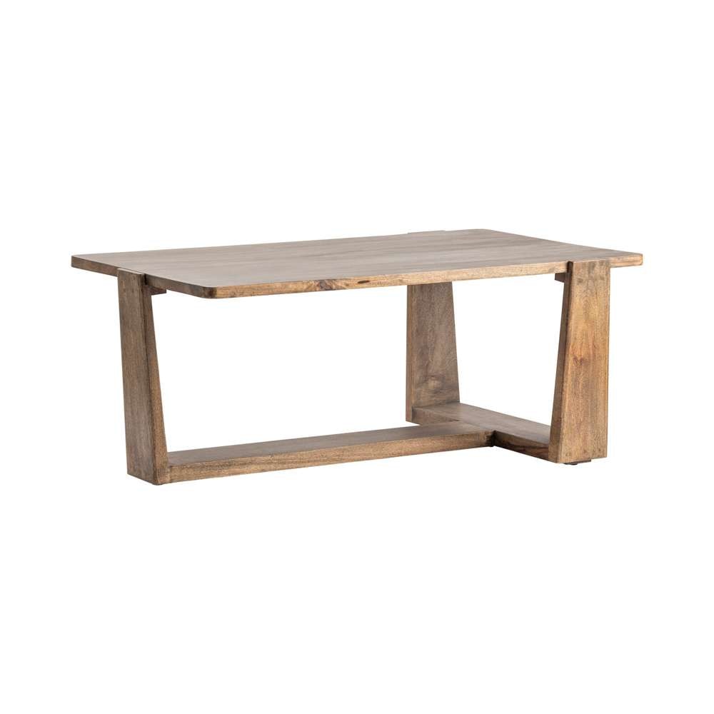 Crestview Collection - Bengal Manor Mango Wood Tri-Leg Rectangle Cocktail Table  - CVFNR664 veiw 1